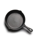 WHISM Practical Cast Iron Cooking Pot 14/16/20cm Uncoated Frying Pan Wok for Gas and Induction Cooker Panela Ollas de Cocina