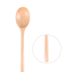 Natural Wood Spoon Fork Bamboo Kitchen Cooking Dining Soup Tea Honey Coffee Utensil Tools Soup Teaspoon Tableware