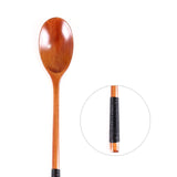 Natural Wood Spoon Fork Bamboo Kitchen Cooking Dining Soup Tea Honey Coffee Utensil Tools Soup Teaspoon Tableware