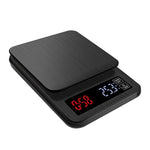3KG/0.1g Coffee Scale With Timer Smart Drip Coffee Scale Precision Coffee Pot Scale Household Portable Digital Kitchen Scales
