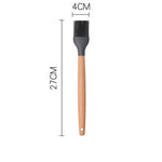 Silicone Cooking Utensils Kitchen Utensil Bamboo Wooden Handles Cooking Tool Turner Tongs Spatula Spoon for Nonstick Cookware