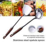 Portable Stainless Steel Spatula Shovel Turner Ladle Kitchen Cooking Utensil